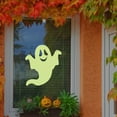 thumbnail image 3 of Wadada Halloween Decorations Outdoor Yard Signs Glow in The Dark Hanging Decor Ghost Tree Scary Yard Sign for Outdoor Patio Yard Lawn Garden Party Decor (Fluorescent Ghost, 10x12 Inch), 3 of 4