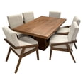 thumbnail image 1 of Comedor 6 Sillas Salvanto Kinea Chapa De Parota 160x100 cm, 1 of 7