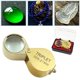 thumbnail image 2 of Lupa de joyero TUNC minilupa plegable de oro 30X tamaño 60 * 25 * 18 mm, 2 of 5