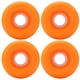 thumbnail image 3 of Ruedas de longboard naranjas de alta densidad de 70 x 42 mm, dureza de 80 A para una conducción suave, juego de reemplazo perfecto para patinetas, 3 of 8