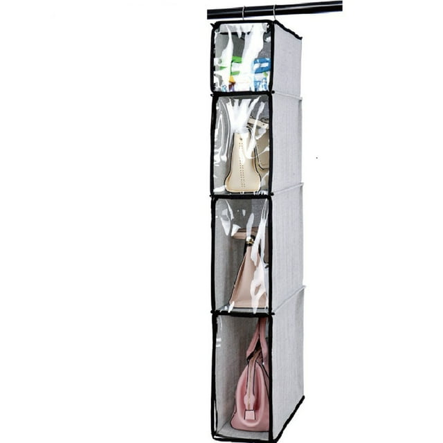 EGNMCR Organisateurs et Rangement de Garde-Robe, Malles de Rangement et Sac 1 Pce Organisateur de Sac à Main Articles pour la Maison Sac de Rangement Suspendu en Non-Tissé pour Garde-Robe Organisateur de Rangement