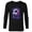 Black, variant on Disney Descendants 3 Carlos, Jay, Mal, and Evie - Long Sleeve T-Shirt for Men -Customized-Athletic Heather