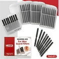 thumbnail image 4 of MEDca Hearing Aid Ear Wax Guard Filters - 5 Pack/40 Pieces, 1.26'' H - White/ Black, 4 of 8