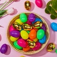 thumbnail image 4 of JOYIN 300 PCS 2.3" Easter Eggs with Golden Eggs for Kids, Large Plastic Easter Egg Bulk Empty Fillable Basket Stuffers, Easter Party Favors, Classroom Prizes for Boys Girls, 4 of 9
