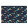 thumbnail image 1 of Floral Cutting Board, Exotic Hibiscus Petals in Warm Tones Beach Palm Tree Wild Dreamy Tropical Graphic, Decorative Tempered Glass Cutting and Serving Board, Small Size, Multicolor, by Ambesonne, 1 of 1