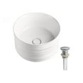 thumbnail image 1 of DROP Bath and Kitchen DR091335 Bathroom Vessel Sink Set, 1 of 5