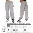thumbnail image 3 of Pantalones Cargo De Paracaídas Pantalones cargo para mujer Cordón Y2K Pantalones para mujer Joggers Monos (Gris XS) Cgtredaw Para estrenar, 3 of 6