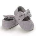 thumbnail image 6 of JINMGG Clearance Toddler Kid Baby Girls Princess Cute Toddler Solid Color Bow-knot Soft Sole Shoes, 6 of 7
