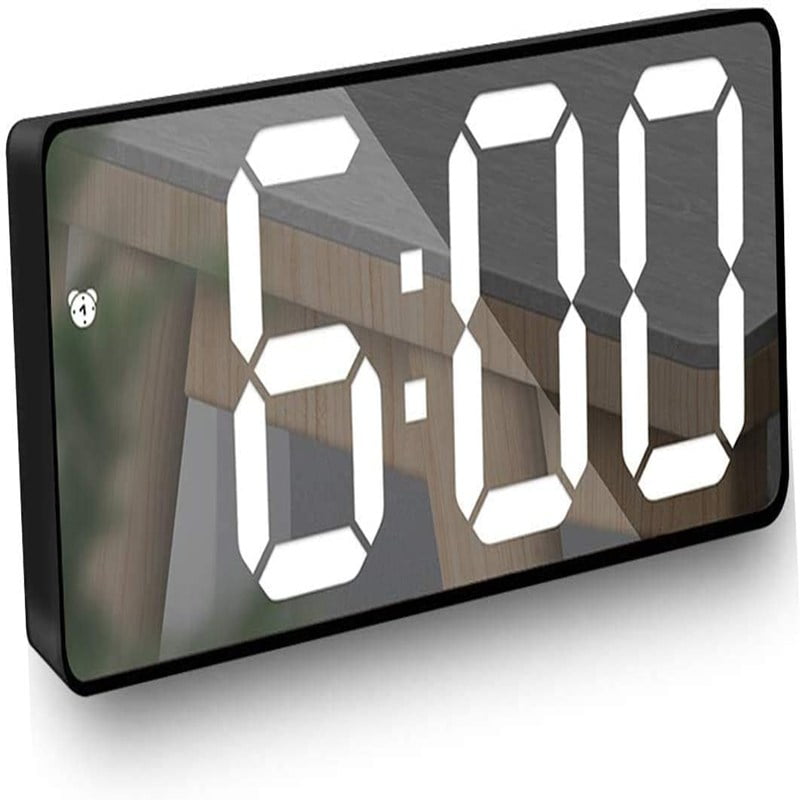 Yocowu Mirror Alarm Clock Multifunctional Digital Clock Walmart Canada