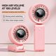 thumbnail image 5 of Handheld Fan High-Power Motor LED Display 10 Hrs 3600mAh Rechargeable 5-Speed Foldable Portable Fan For Travel Beach, 5 of 5