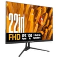 thumbnail image 1 of Westinghouse 22 Inch Monitor, 1080p Full HD IPS Computer Screen, 100Hz Refresh Rate, 1ms Response, HDR, Adaptive Sync, Built-in Speakers, HDMI, VGA,, 1 of 7