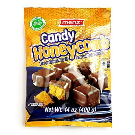 Retro Chocolate - Menz Honeycomb Chocolate Candy (6 Items Per Order)
