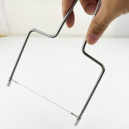 

Cheese Slicer Cutting Tool Height Adjustable Handheld Ham Butter Wire Cutter