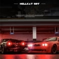 thumbnail image 5 of 1:32  Redeye Hellcat Alloy Musle Car Model Diecast Metal Sports Car Vehicles Model Sound Light Kids Toy Gift, 5 of 10