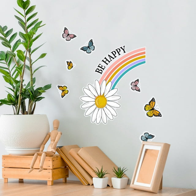 Fiudx Pegatinas De Pared Pegatinas Luminosas De Mariposas, Adhesivos Removibles Para Pared, Pegatinas Decorativas Para Sala De Estar, Pegatinas De Pared Autoadhesivas Ofertas Del Día