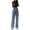 Dark Blue, variant on Jeans Women High Waisted Straight Leg Bootcut Casual Lightweight Comfortable Jeans Black M