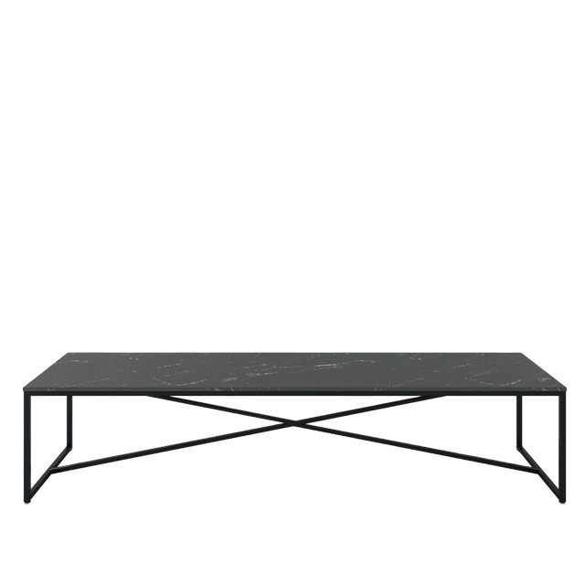 Mesa para TV YAAKUN Cubierta Marmol Negro Monterrey MUJU Mesa para TV YAAKUN Cubierta Marmol Negro Monterrey