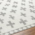 thumbnail image 5 of Hauteloom Kyna Living Room, Bedroom Area Rug - Ivory, Gray - 5'3" x 7', 5 of 6