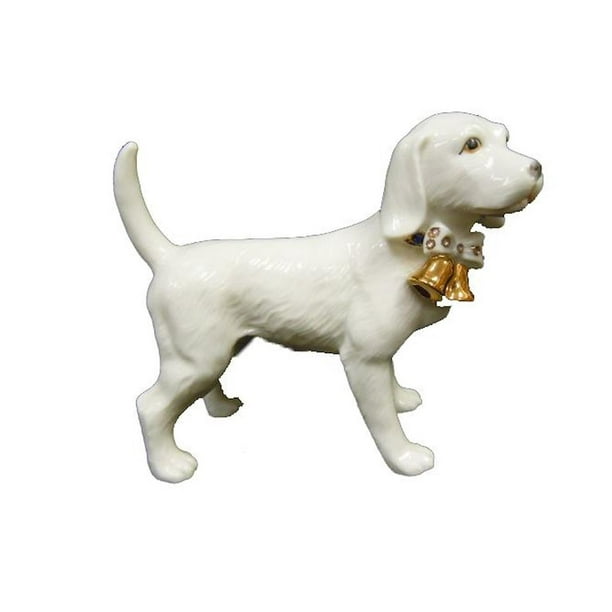 Porcelain Dog Figurine