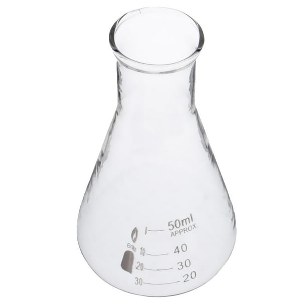 50 ml Small Glass Science Beakers for Lab & Home Use; Buy Just 1 or Save  50% by the Box.