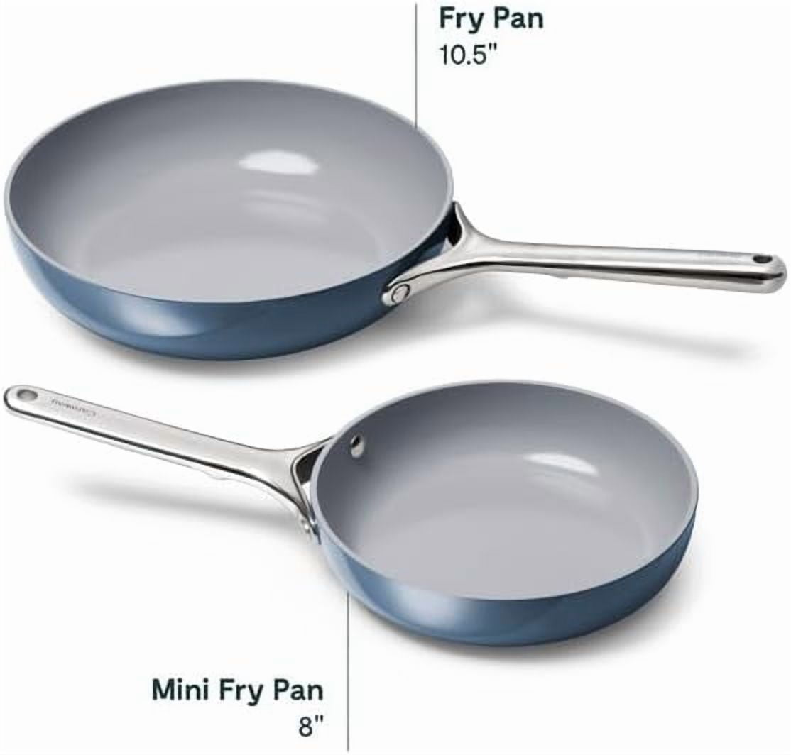 Caraway Ceramic Non-Stick Mini Fry Pan, 8'', Navy