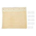 thumbnail image 6 of Room Divider Curtain for SPA, Privacy Cubicle Curtain with Mesh Top 12*8ft Pink/Blue/Beige, 6 of 27
