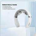 thumbnail image 2 of PulseX Futurax Neck Massager,with Buttons and Remote Control,10 Modes,16 Intensity Levels,Enjoy comfort,to Holidays,Family is the First Choice (White), 2 of 8
