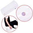 thumbnail image 4 of Cojín de asiento inflable plegable portátil para acampar al aire libre y pescar, color blanco, 4 of 12