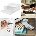 thumbnail image 2 of FESTFENDS Bills Organizer White Rectangular Office Supply 2Pcs 12.8x9.4x3.3in, 2 of 8