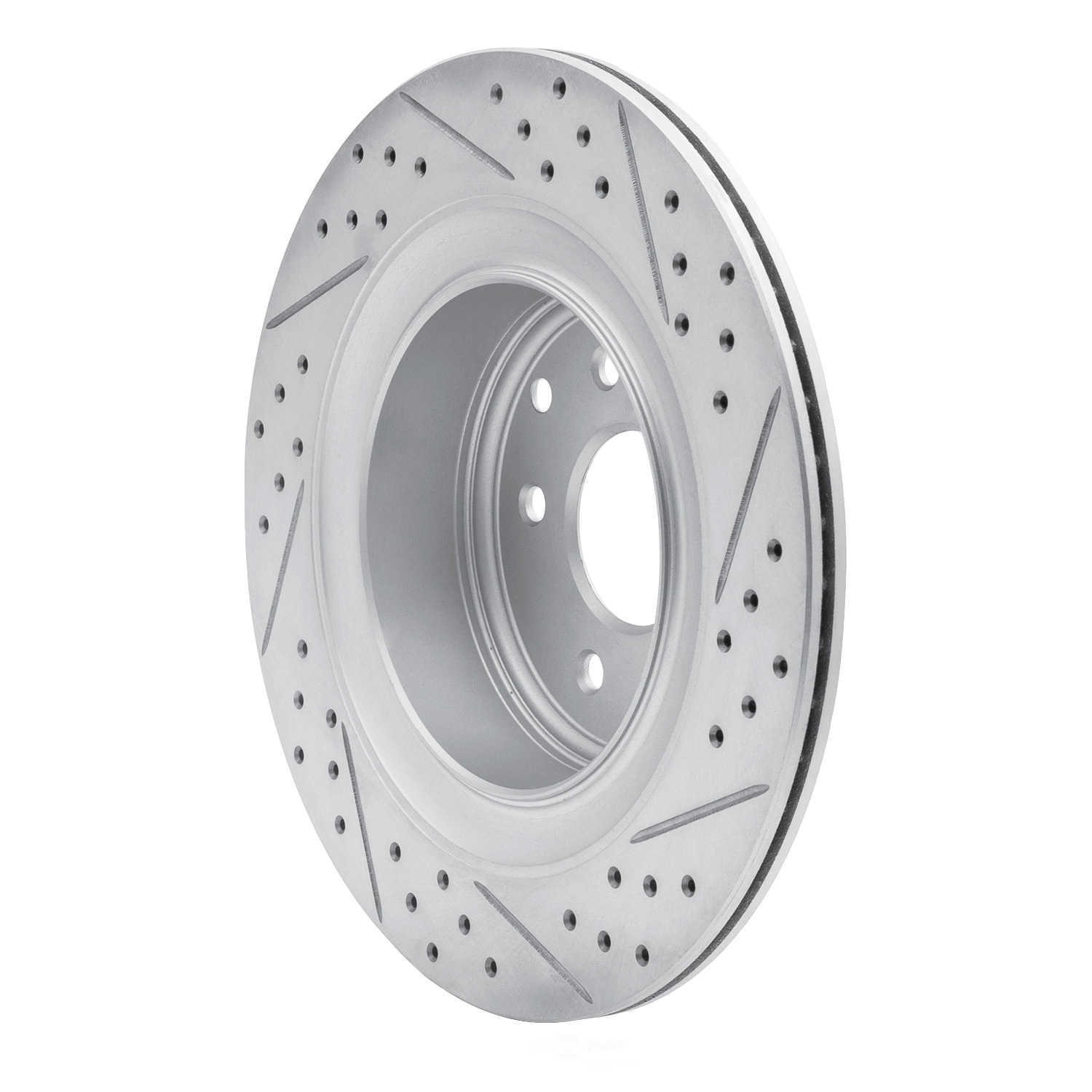 Dynamic Friction Company 830-68010L DFC Geoperformance Rotor - Drilled and Slotted