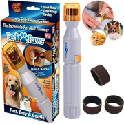 Pedi Paws Dog Nail Grinder, Professional Electric Pet Nail Grinder, Gentle Filing Wheel for Your Pet's Happy Paws