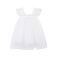thumbnail image 1 of Robe en Maille à Manches Volantes pour Filles Tout-Petits Fête de Vacances Robe de Princesse Danse, 1 of 3