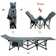 thumbnail image 4 of Homevibes - Portable Folding Camping Cot, 4 of 5