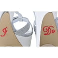 thumbnail image 2 of Unik Occasions Rhinestone I Do Classic Wedding Shoe Stickers - Red, 2 of 3