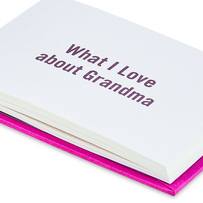 Knock Knock ‘What I Love about Grandma’ Fill-in Gift Journal Book