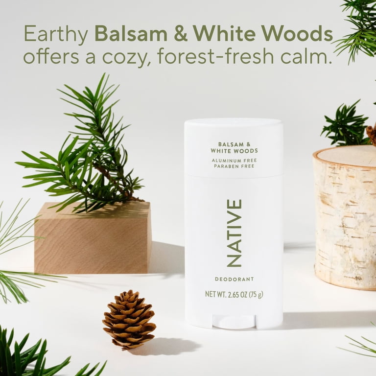 Native Aluminum Free Deodorant For Men, 72 Hour Solid Deodorant