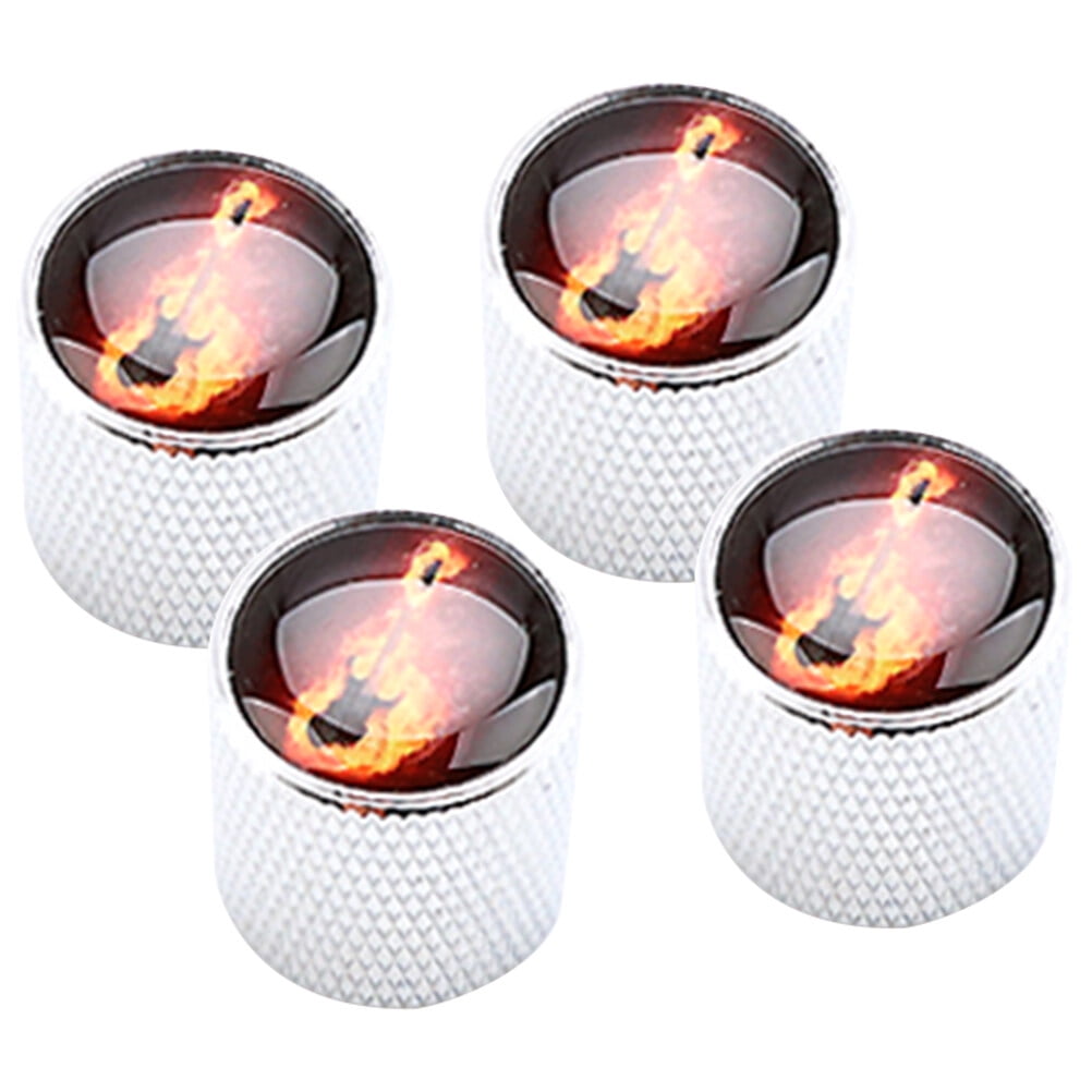 4pcs Guitar Speed Control Knobs Electric Guitar Knobs Volume Tone