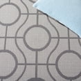 thumbnail image 4 of Safavieh Courtyard Brian Geometric Indoor/Outdoor Area Rug, Light Gray/Anthracite, 5'3" x 7'7", 4 of 9