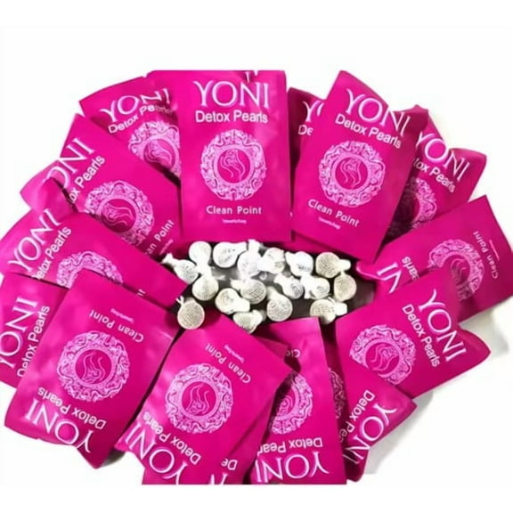 10PCS Yoni Detoxing PH Balance Ball with String PH Text Card Applicator