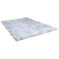 thumbnail image 5 of Large Area Rug, Thickened Fluffy Area Rugs for Bedroom, Ultra Soft Non-Slip Large Fuzzy Rug, Bedroom Rug under Bed for Nursery, Kids, Girls, Boys-12,Light Grey, 5 of 8