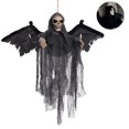 thumbnail image 2 of Grim reaper, decoración colgante, horror, Halloween, fiesta temática Xemadio HFP-0444, 2 of 7