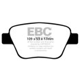 thumbnail image 2 of EBC Brakes Greenstuff 2000 Series Sport Brake Pad Set, 2 of 8
