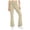 Beige, variant on Flare Leggings for Women Crossover Yoga Pants with Pockets Bootcut Flared Leggings Soft Printed Stylish Palazzo Pants Hot Pink M
