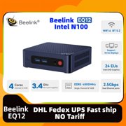Beelink EQ12 Gaming Pc Desktop Computer, Intel 12th N100, 16GB RAM, 500GB SSD