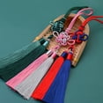 thumbnail image 3 of Giaone Elegant Double Color Chinese Knot Tassels Ornament for Home and Car Decoration Traditional Happiness Fringes Pendant, 3 of 15