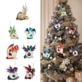 thumbnail image 2 of Lohuatrd Christmas Pendant Festive Xtmas Tree Charm Acrylic Dragon Baby Egg Hanging Ornament for Party Decorations, 2 of 8