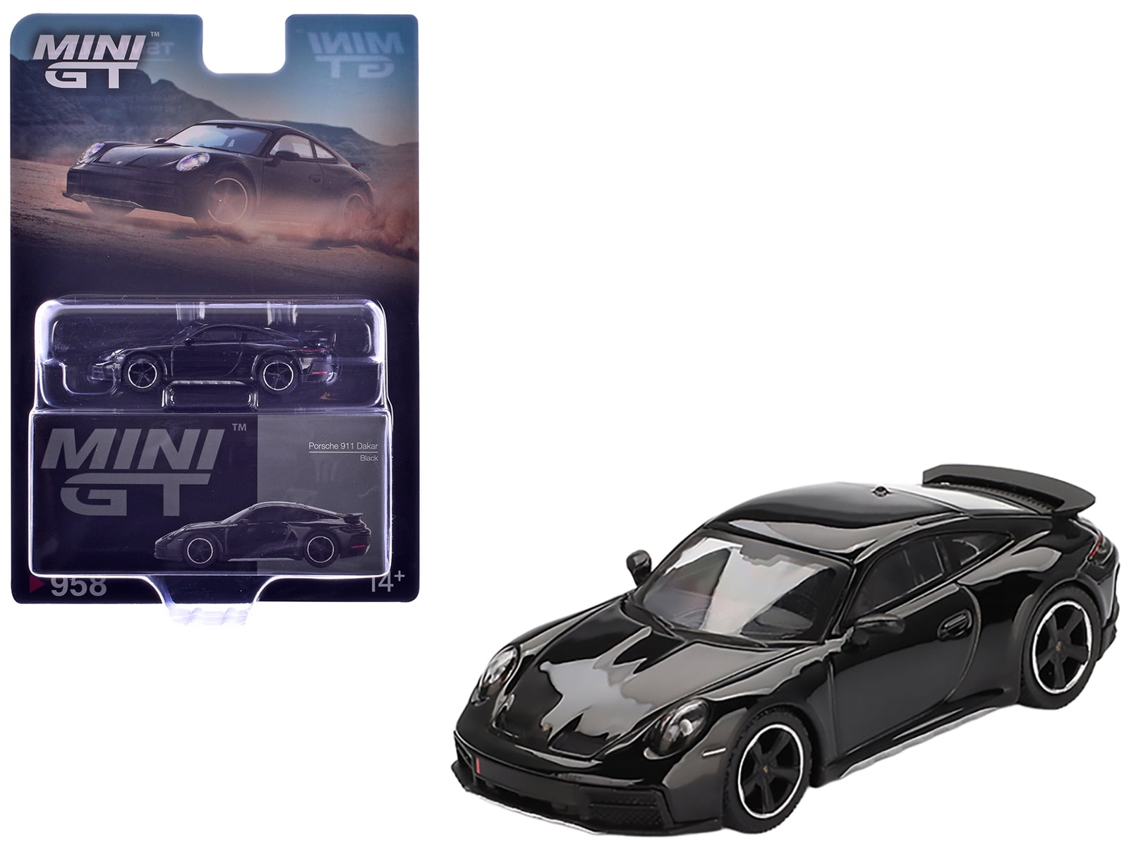 MINI GT 1:64 911 GT3 R #27 HubAuto Racing 2023 LHD Diecast Model