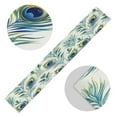 thumbnail image 5 of Yayeee Table Runner 70 inches Long Home Kitchen Dinning Party Decoration, Peacock Feather, 5 of 7