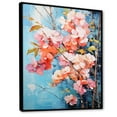 thumbnail image 2 of Designart "Reverie of Bamboo I" Floral & Botanical Floater Framed Wall Art Print, 2 of 7
