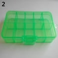thumbnail image 6 of Walbest Plastic 10 Slots Adjustable Jewelry Storage Box Pill Beads Holder Case Organizer, 6 of 7